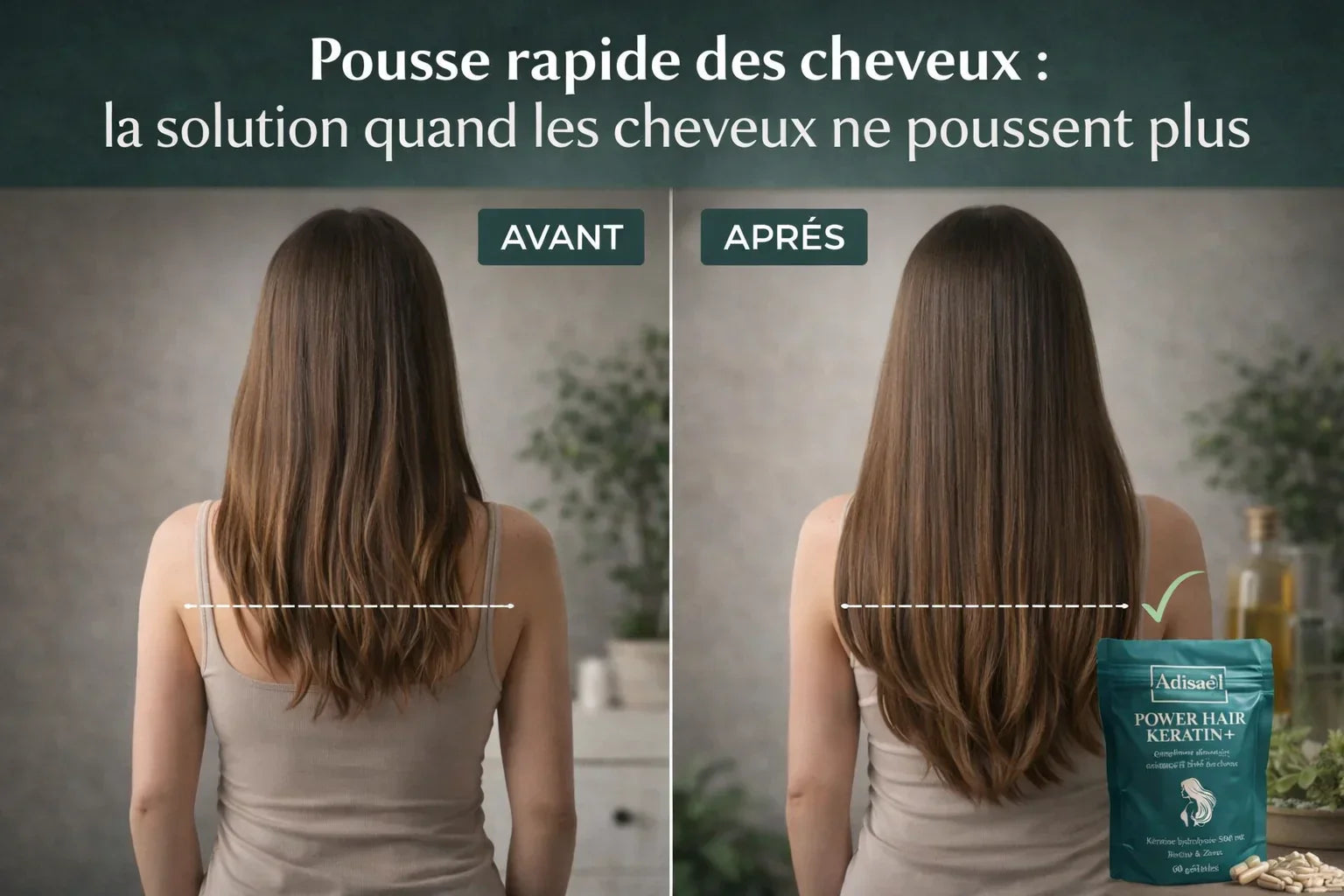 Pousse rapide des cheveux : la solution quand les cheveux ne poussent plus