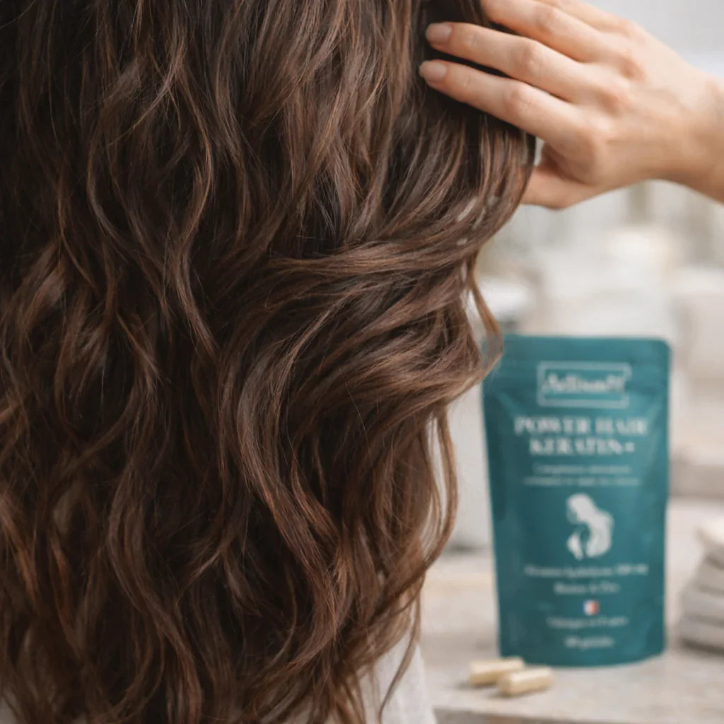 Power Hair Keratin+ : Cure Pousse Cheveux, Force & Brillance